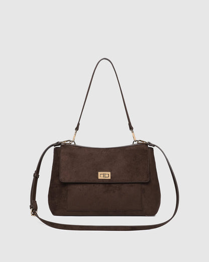 Arden Suedette Shoulder Bag