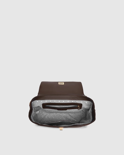 Arden Suedette Shoulder Bag