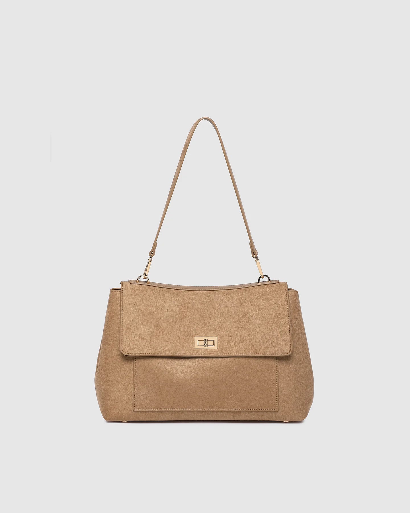 Arden Suedette Shoulder Bag
