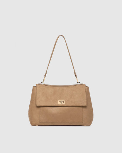 Arden Suedette Shoulder Bag