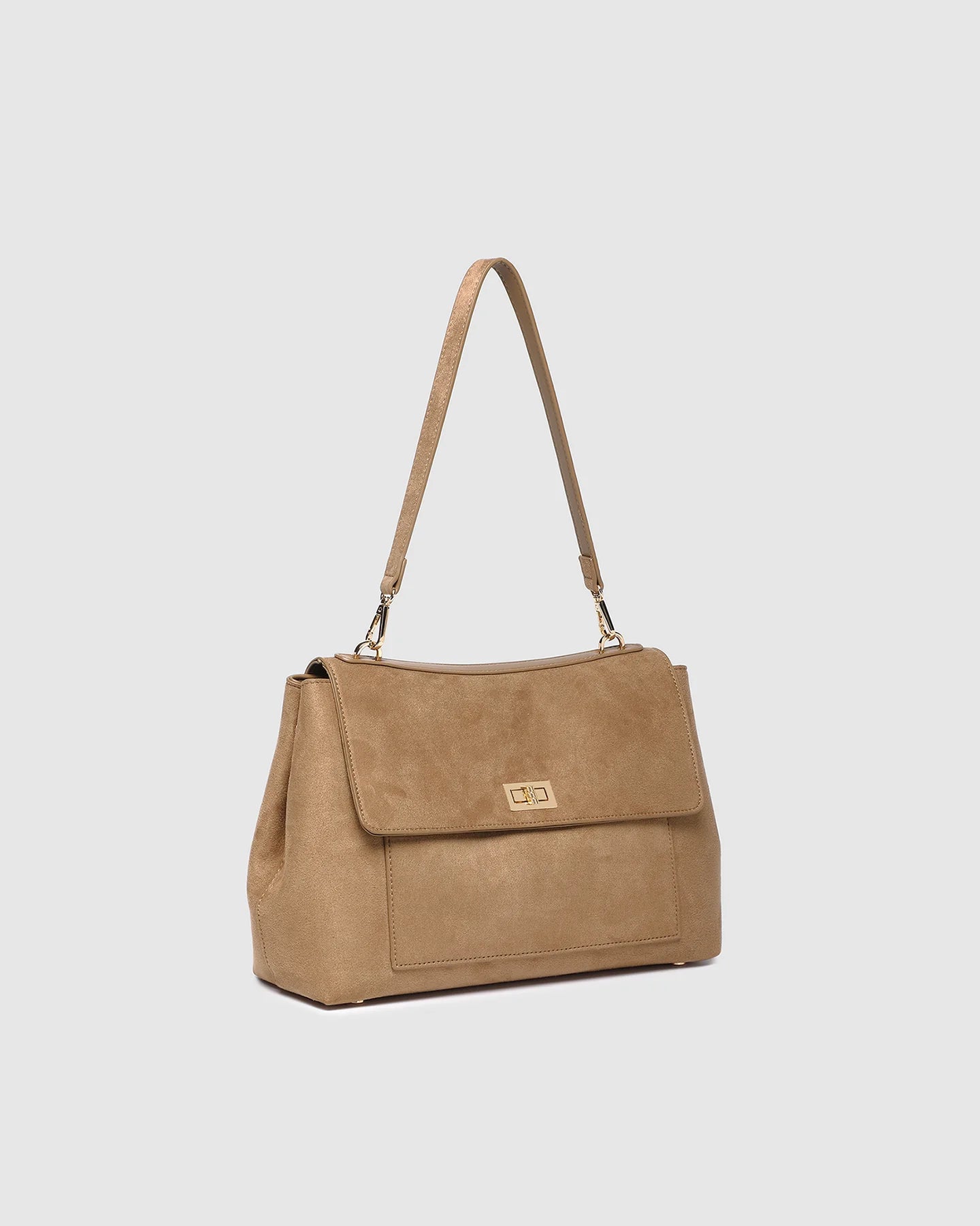Arden Suedette Shoulder Bag