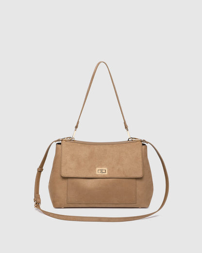 Arden Suedette Shoulder Bag