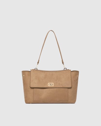 Arden Suedette Shoulder Bag