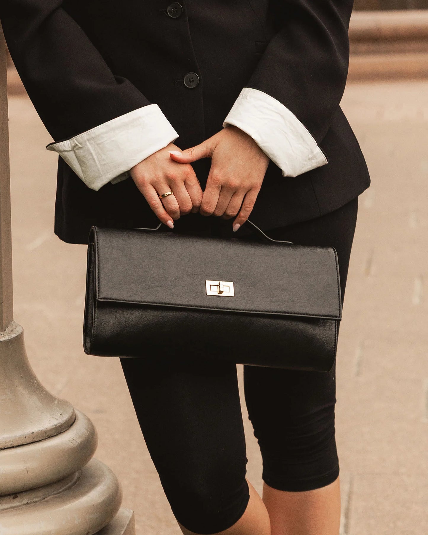 Delaney Clutch | Black