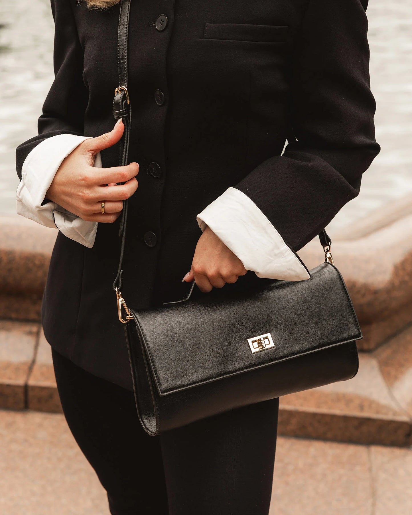 Delaney Clutch | Black