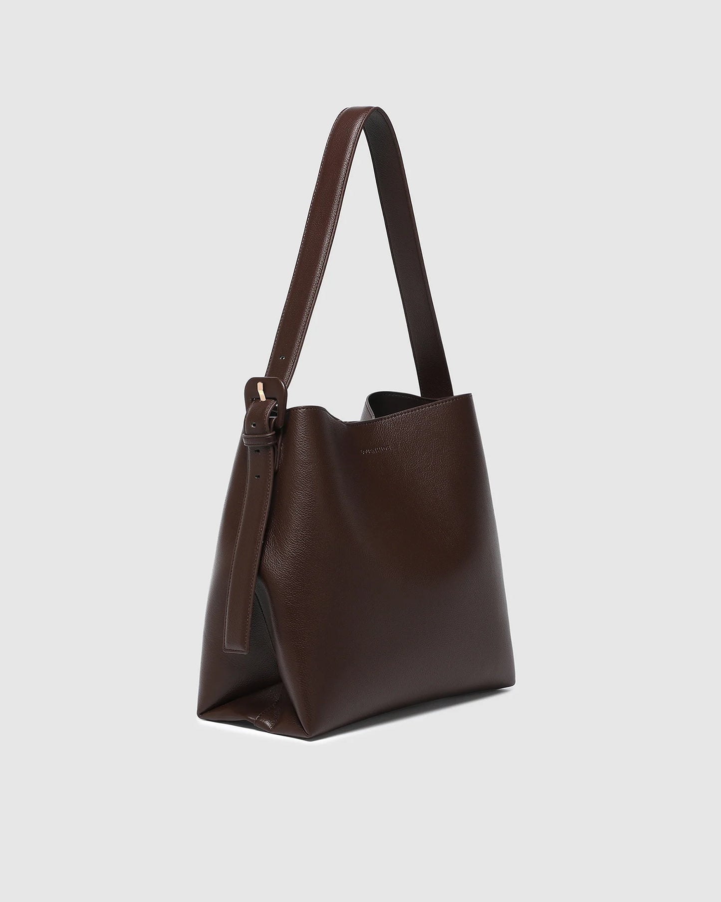The Peyton Shoulder Bag | Chocolate