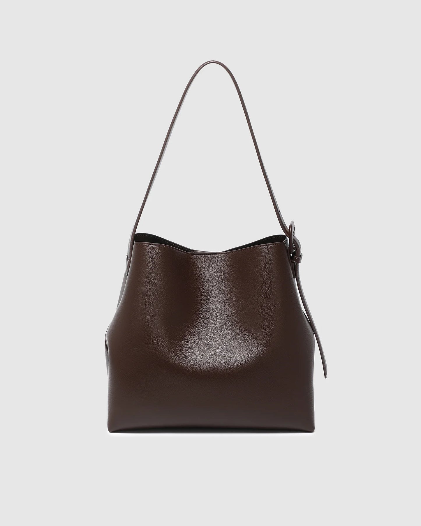 The Peyton Shoulder Bag | Chocolate