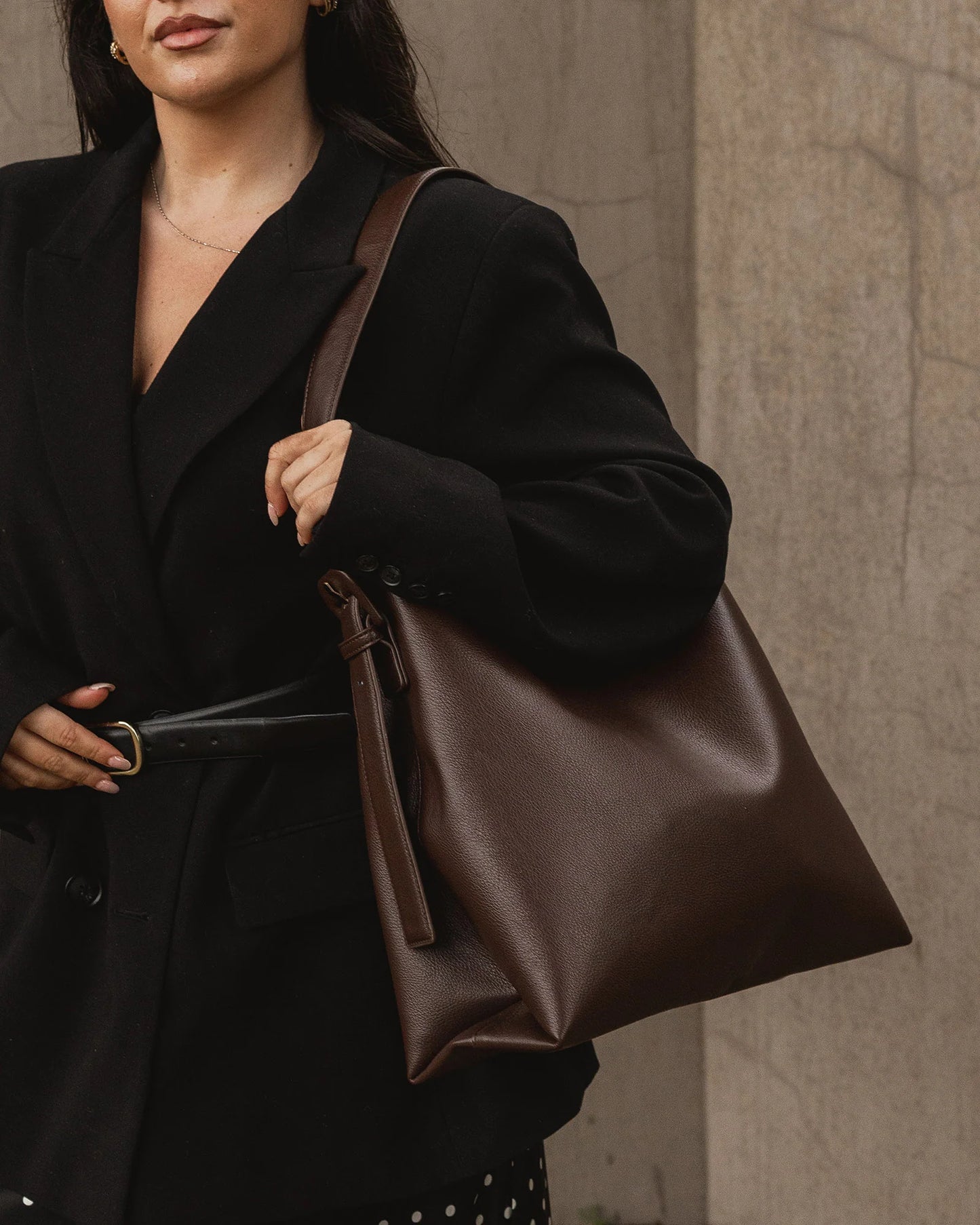 Nicole Handbag | Chocolate