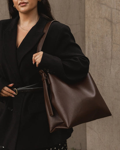 Nicole Handbag | Chocolate