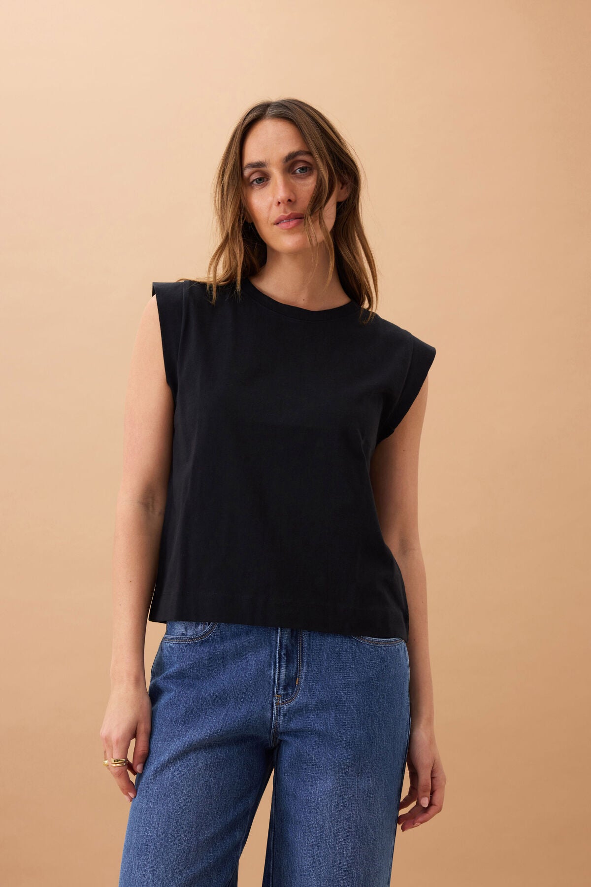 Extended Shoulder Tee