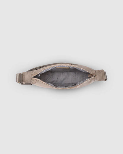 Sylvia Nylon Crossbody Bag | Beige