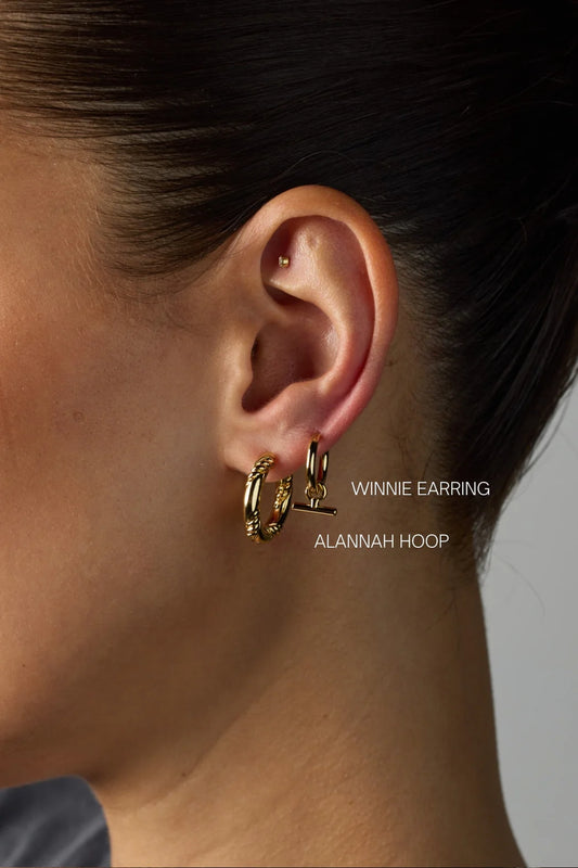 Winnie Hoop | Gold