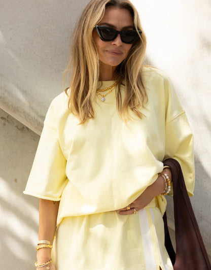 The Maya Mini Skirt | Lemon