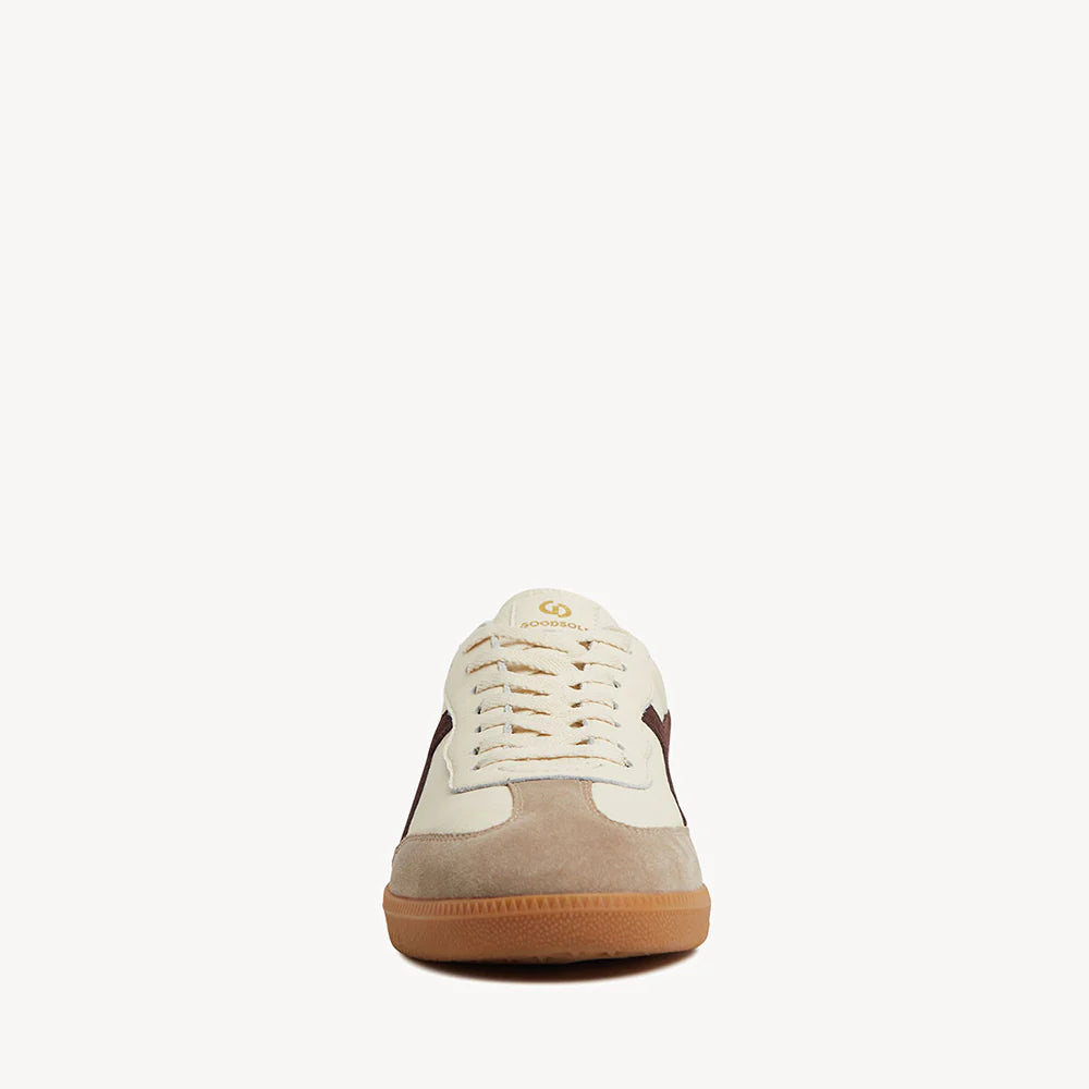 Goodsole 2001 Crossroads | Ivory/Coffee Leather