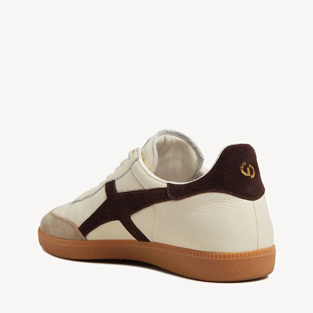 Goodsole 2001 Crossroads | Ivory/Coffee Leather