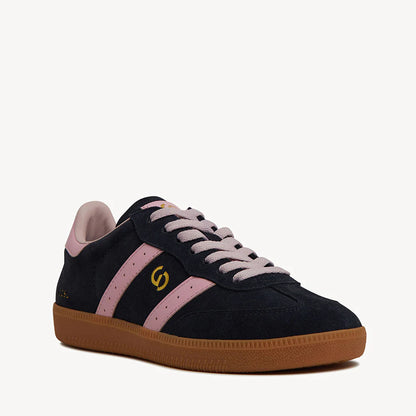 Goodsole 2001 Parallel | Navy/Pink Suede