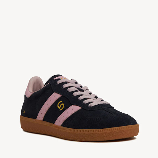 Goodsole 2001 Parallel | Navy/Pink Suede