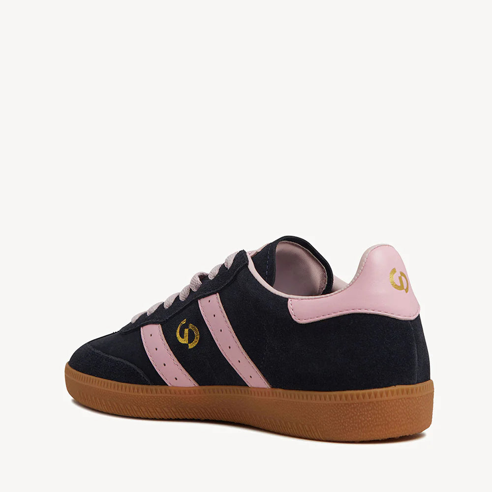 Goodsole 2001 Parallel | Navy/Pink Suede