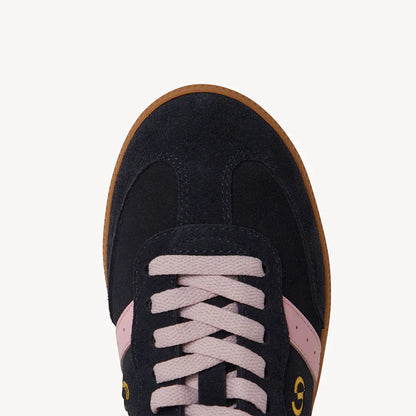 Goodsole 2001 Parallel | Navy/Pink Suede