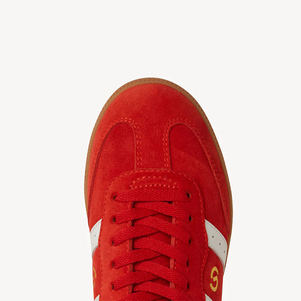 Goodsole 2001 Parallel | Auroa Red/White Suede