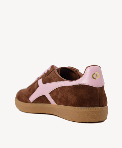 Goodsole 2001 Crossroads | Coffee/Candy Pink Suede