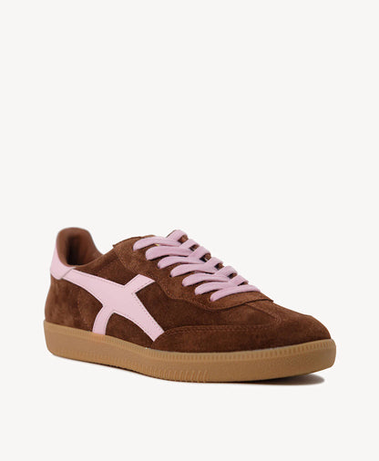 Goodsole 2001 Crossroads | Coffee/Candy Pink Suede