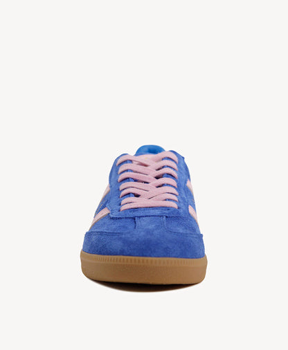 Goodsole 2001 Parallel | Cobalt Blue/Pink Suede