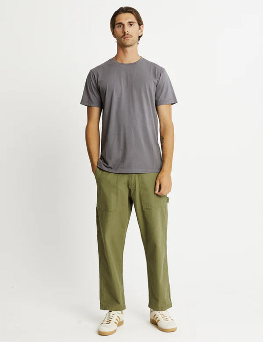 Reginald Organic Tee | Graphite