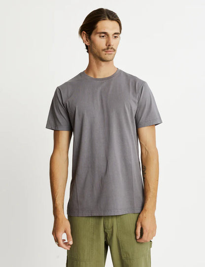 Reginald Organic Tee | Graphite