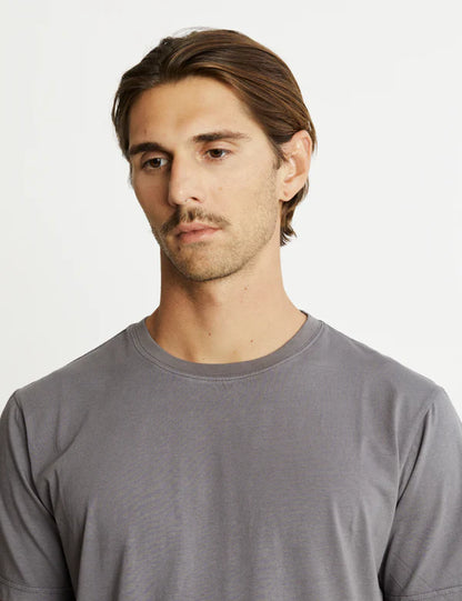 Reginald Organic Tee | Graphite