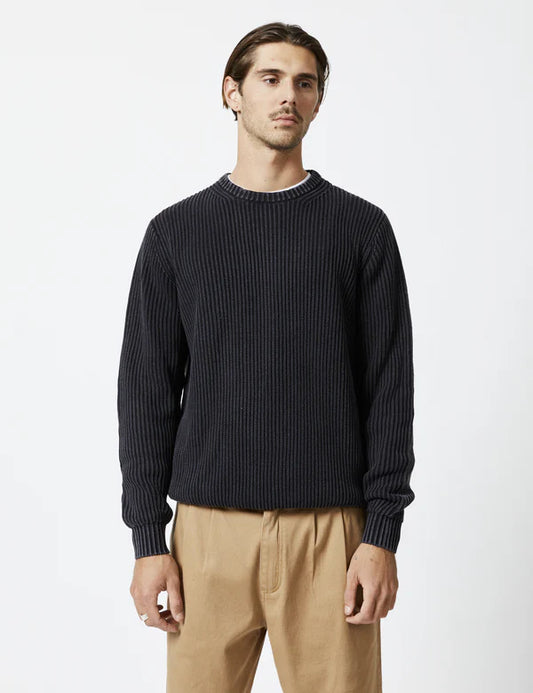 Fisher Chunky Organic Knit | Black