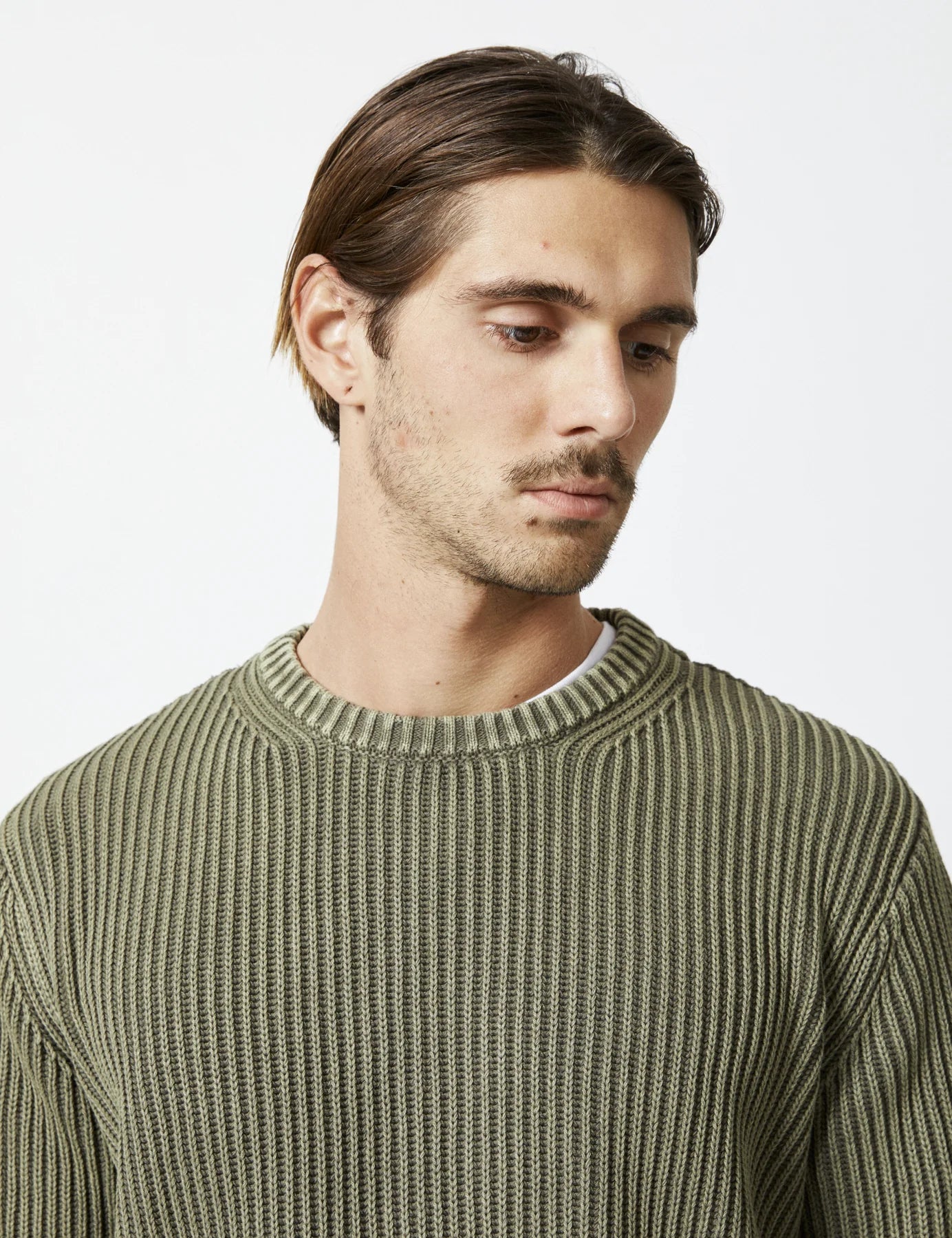 Fisher Organic Chunky Knit | Fatigue