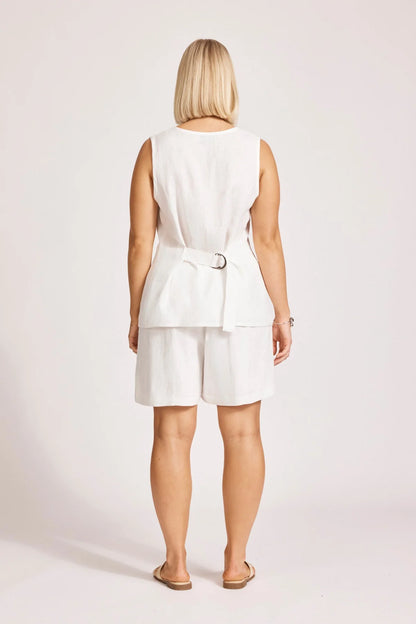 Miramar Vest | White