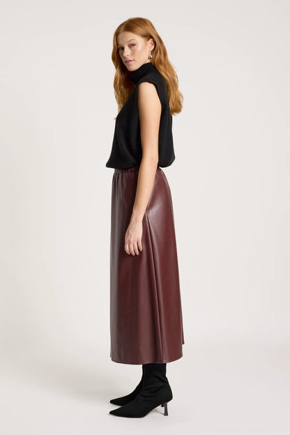 Amina Skirt | Mahogany