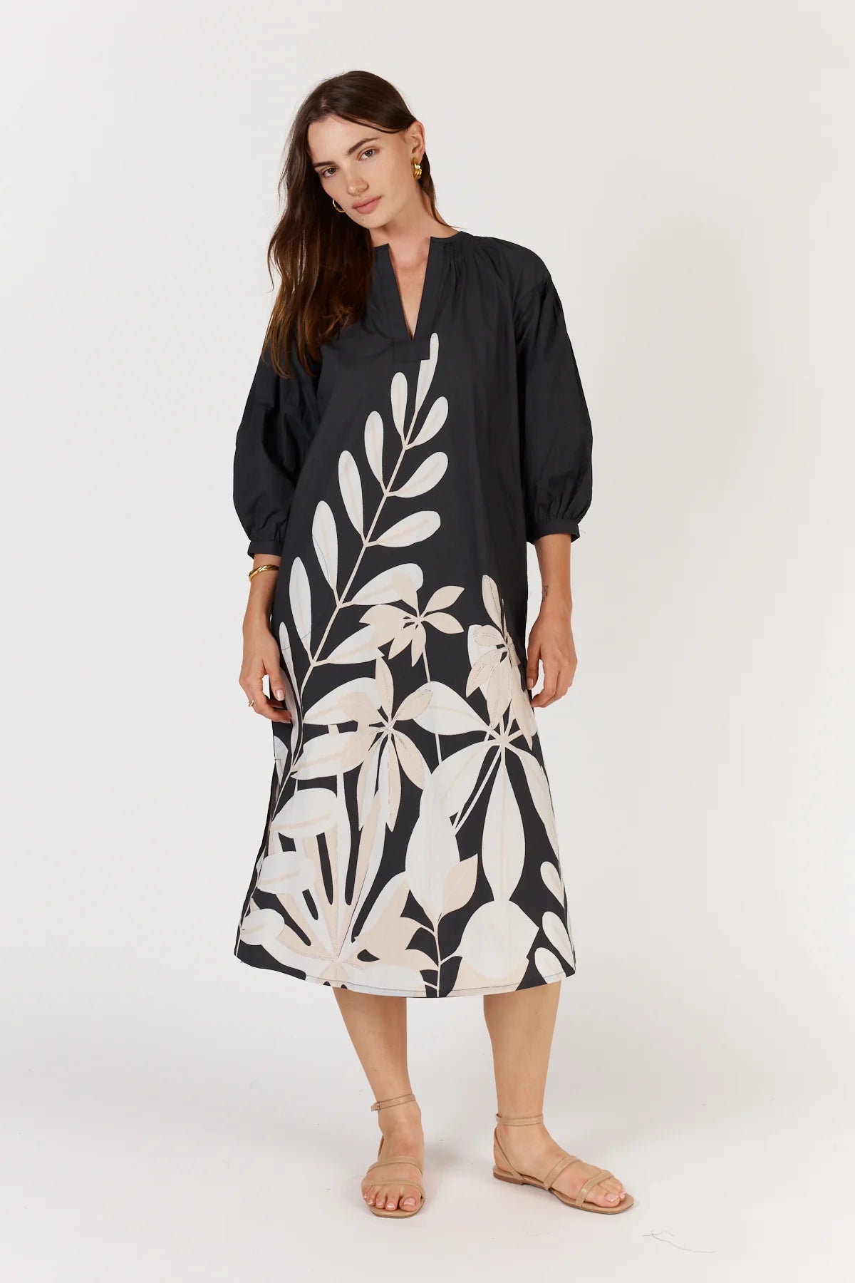Fern LS Dress - Black