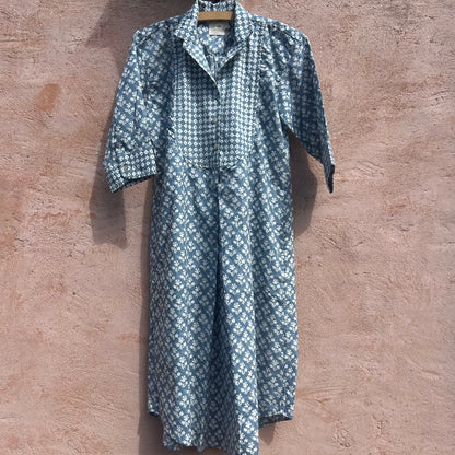 Lee Miller Shirtdress - Pablo Blue