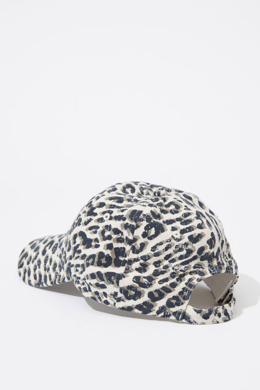 Ceres Monogram Cap - Leopard