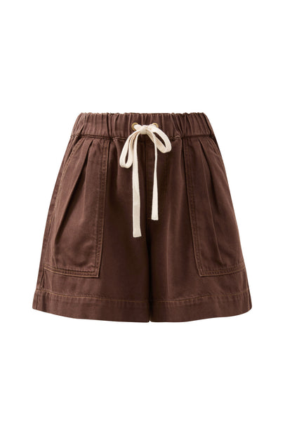 Relaxed Everyday Short | Chocolate