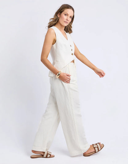 South Pant | Vanilla White