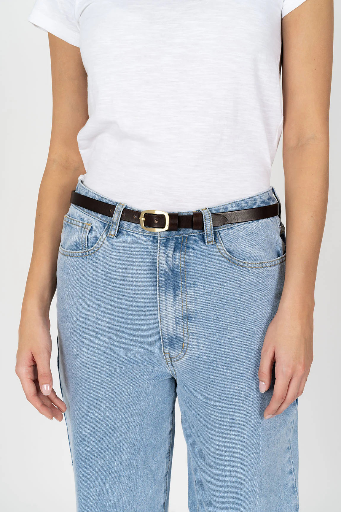 Leather Belt - Cocoa