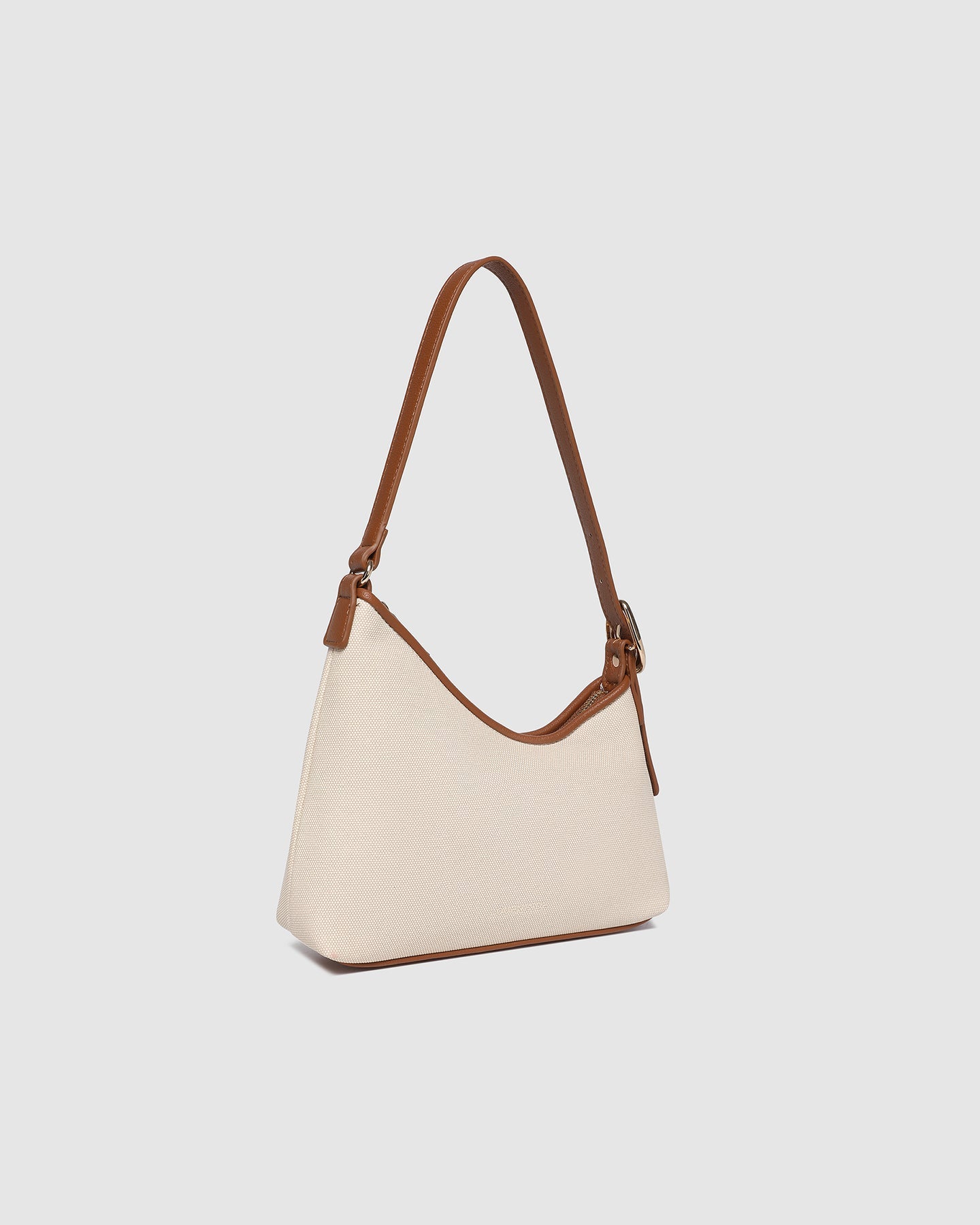 Amelia Shoulder Bag | Canvas/Tan