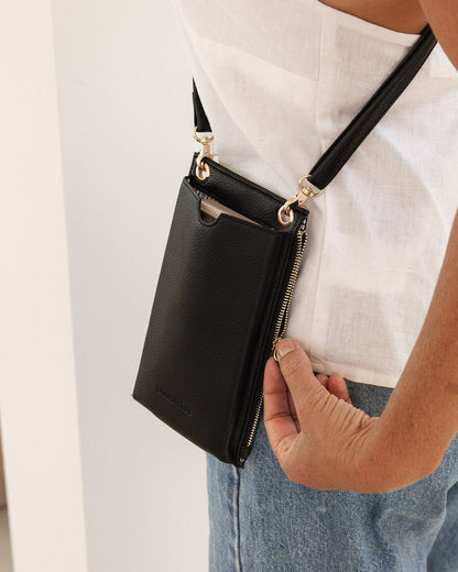 Suki Phone Bag | Black