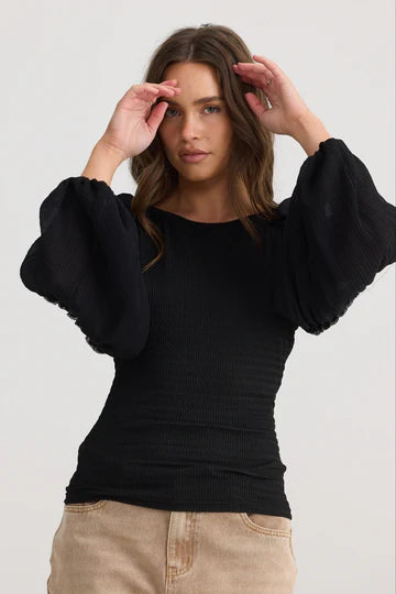 Whimsy Top | Black