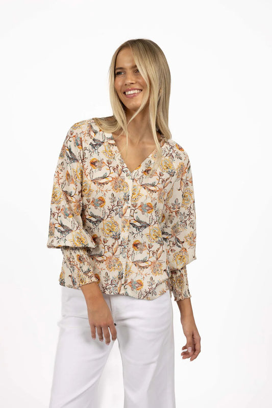 Frances Blouse | Kaffir Print