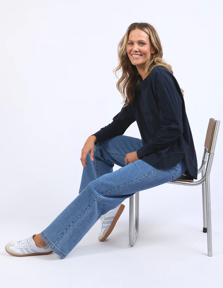 Farrah Long Sleeve - Dark Sapphire