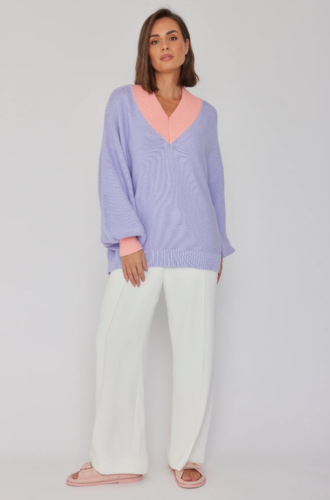 Vissy Knit Jumper 100% cotton