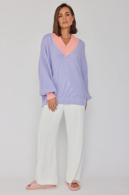 Vissy Knit Jumper 100% cotton