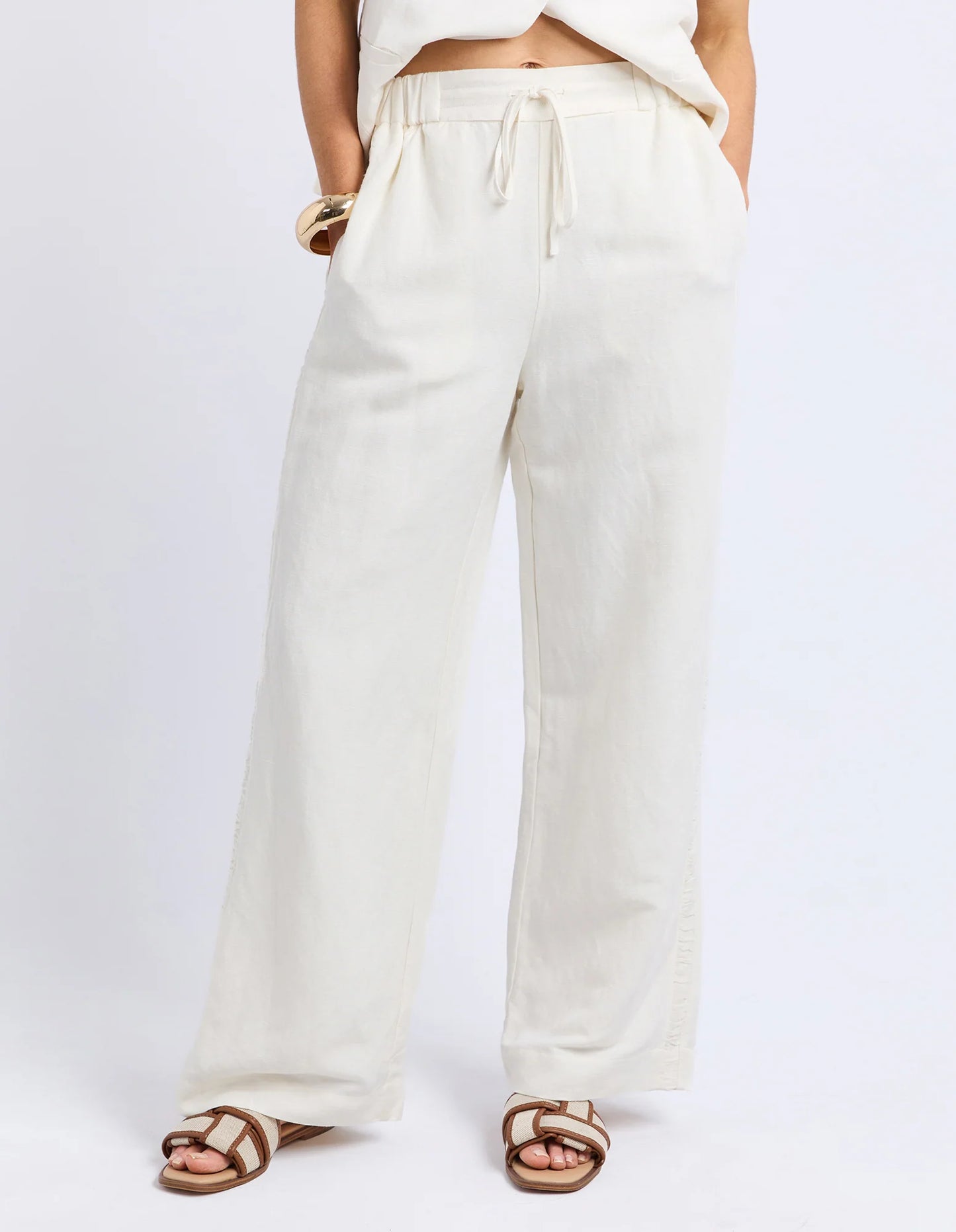 South Pant | Vanilla White