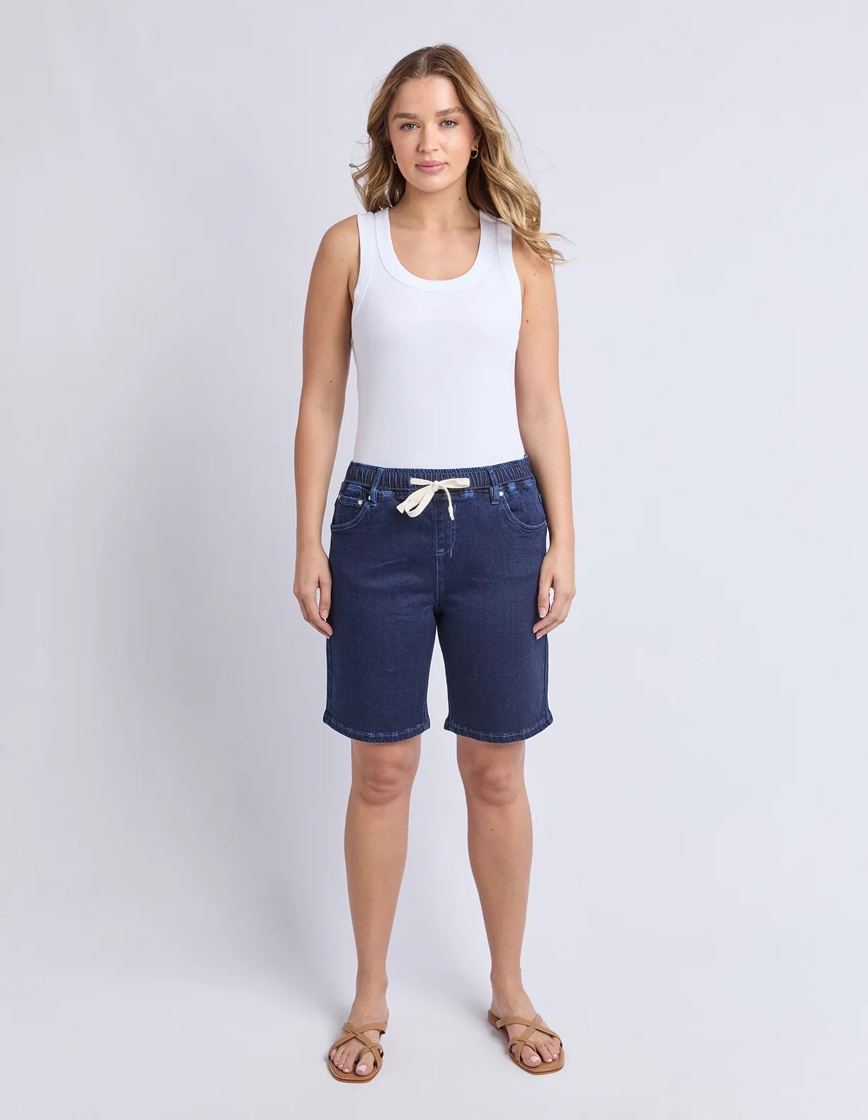 Gabby Bermuda Short | Dark Blue