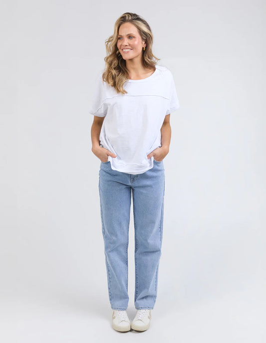 Allison Tee | White